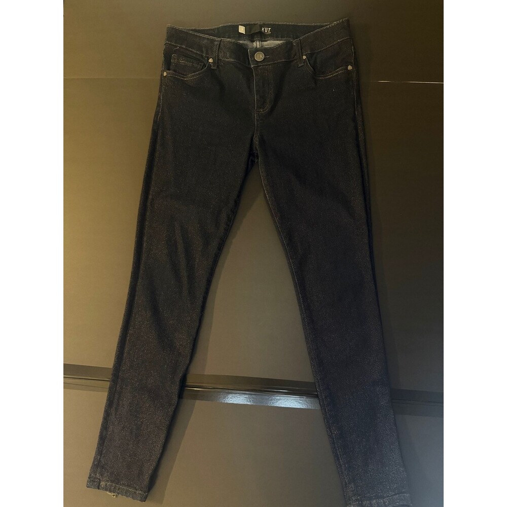 KUT From The Kloth Women’s 6 Connie Ankle Skinny Jeans – Dark Wash Stretch